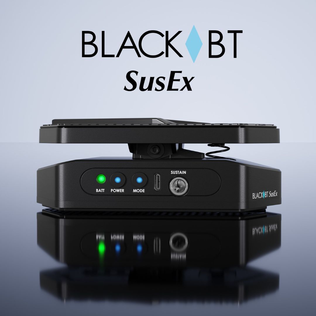 SusEx Pedal by Black BT: Wireless 3-in-1 Smart Pedal – Black BT